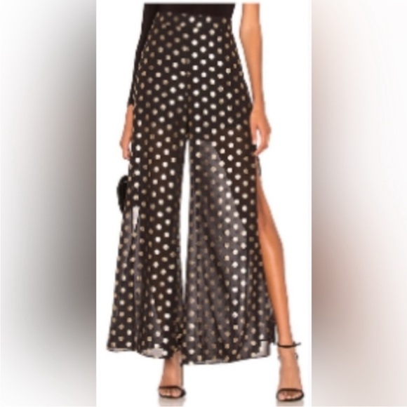 Show Me Your MuMu Pants - SHOW ME YOUR MuMu Campbell High Slit Pants Size Small